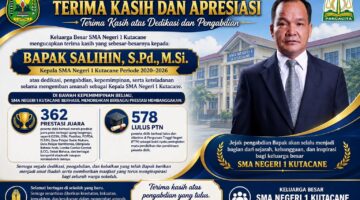 Keluarga Besar SMA Negeri 1 Kutacane Sampaikan Apresiasi untuk Salihin atas Dedikasi Selama Menjabat Kepala Sekolah